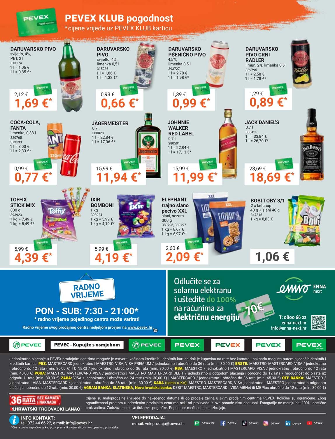 pevec KATALOG AKCIJA POPUSTI 