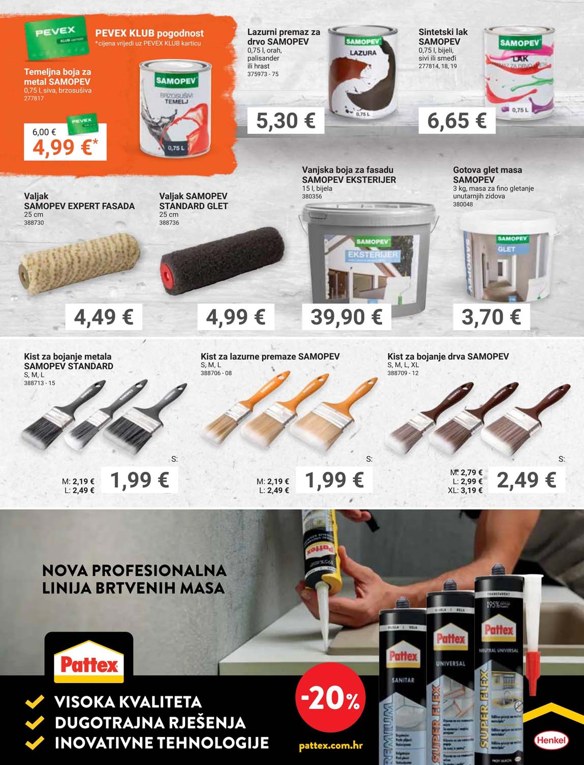 pevec KATALOG AKCIJA POPUSTI 