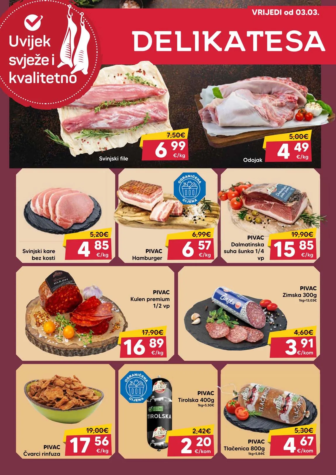 katalog snizenja Pivac