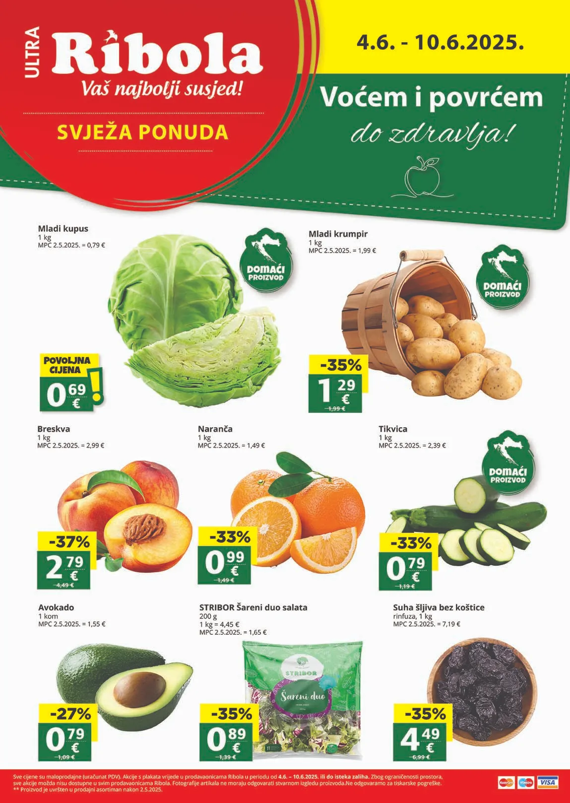 Ribola akcija Svježa ponuda sniženja do 10.06.2025