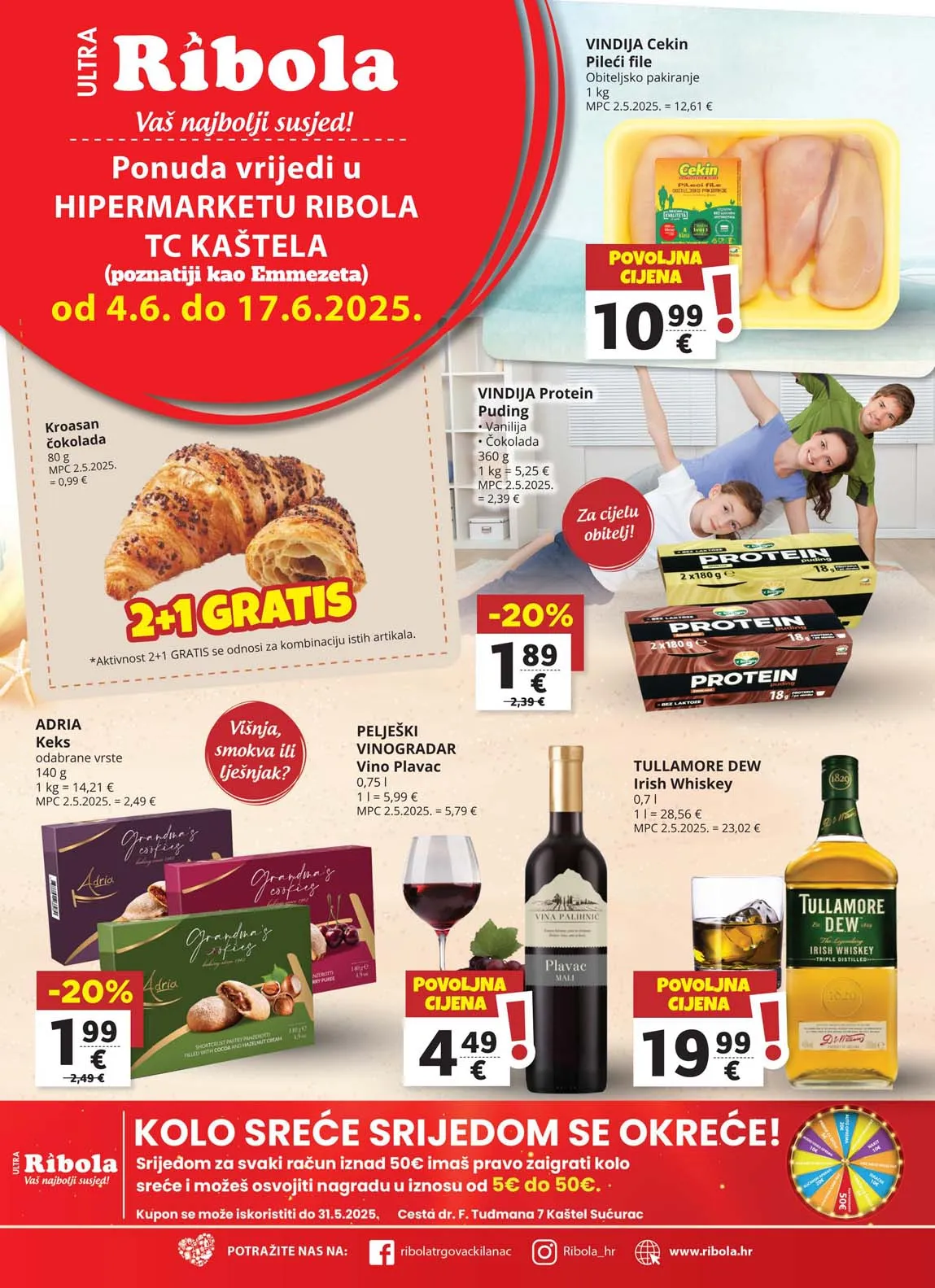 Ribola kaštela akcija Katalog sniženja do 17.06.2025