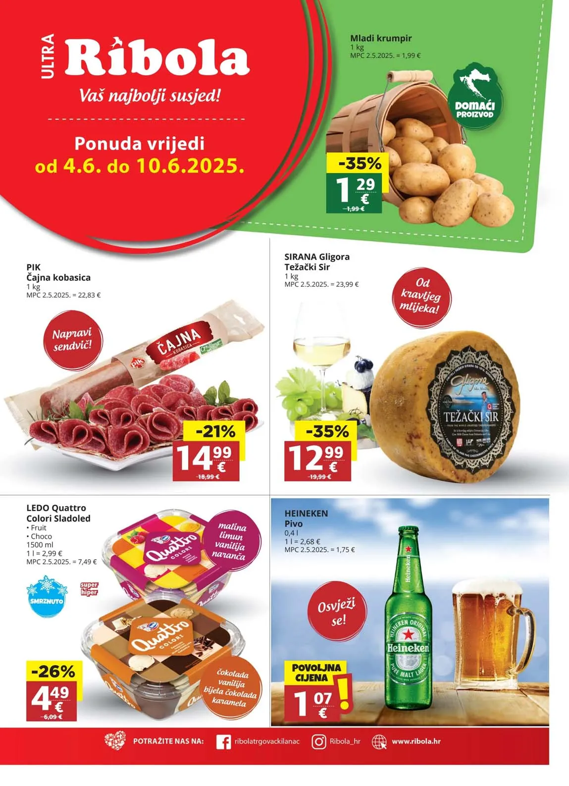 Ribola akcija Katalog sniženja do 10.06.2025