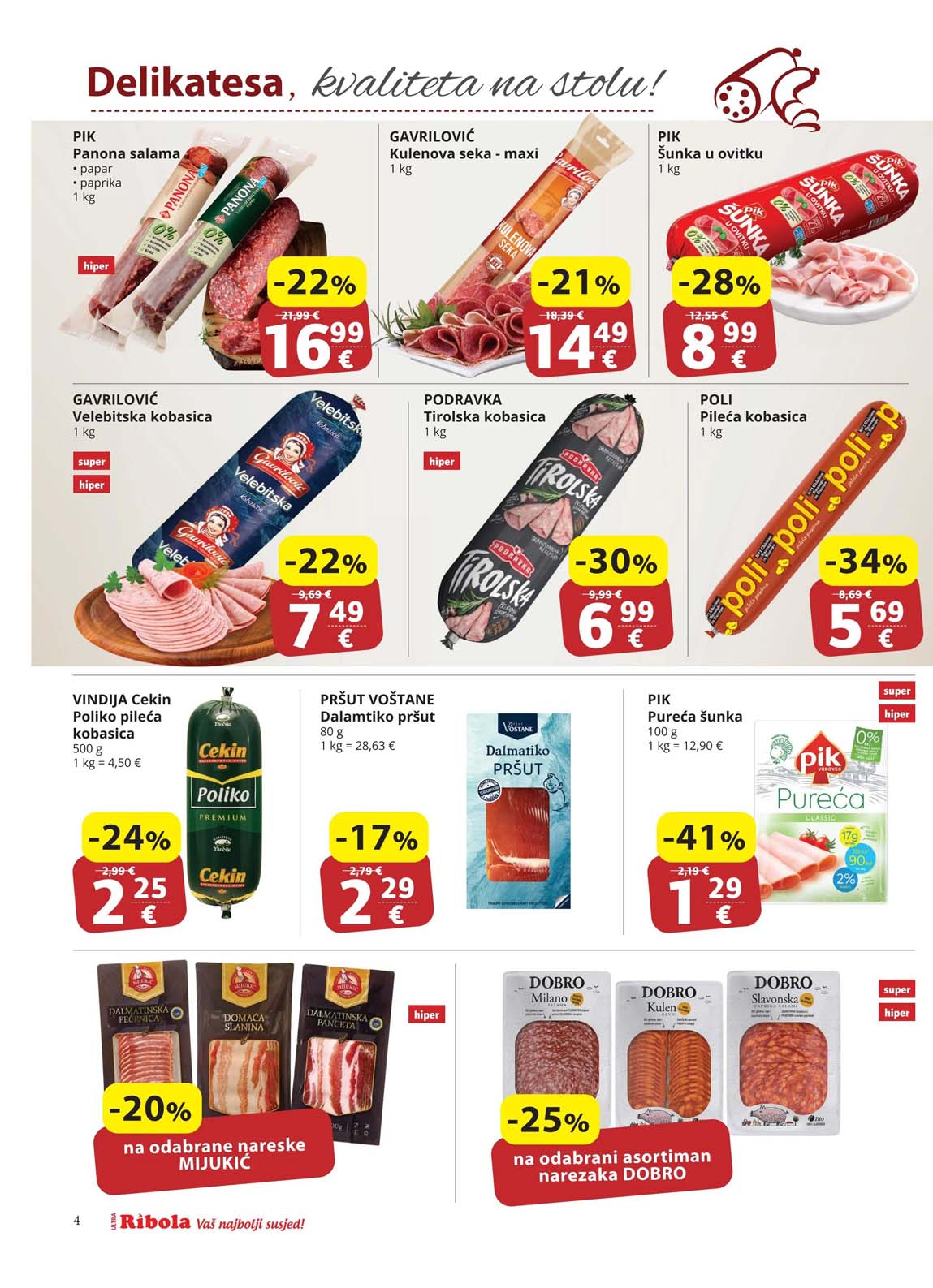 RIBOLA  KATALOG AKCIJA POPUSTI 