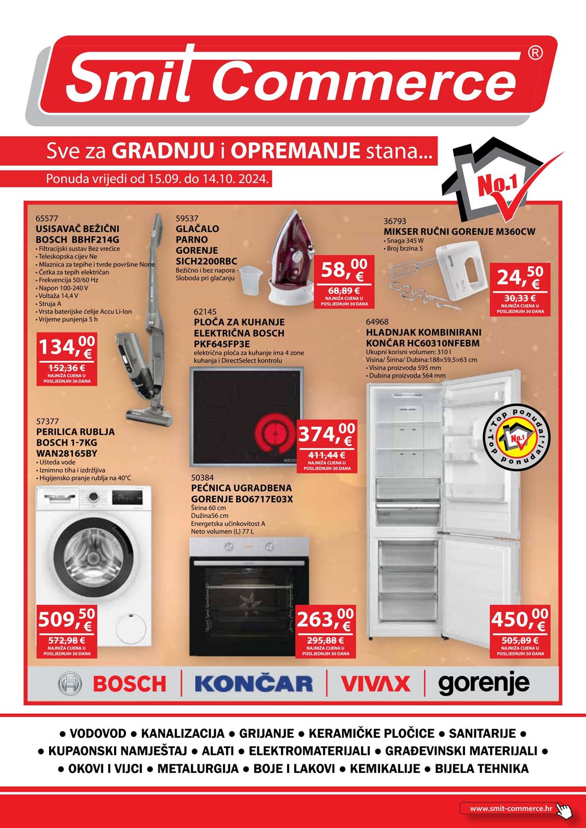 SMIT COMMERCE AKCIJA - TEHNIKA SNIZENJE SNIZENJA  KATALOG AKCIJA