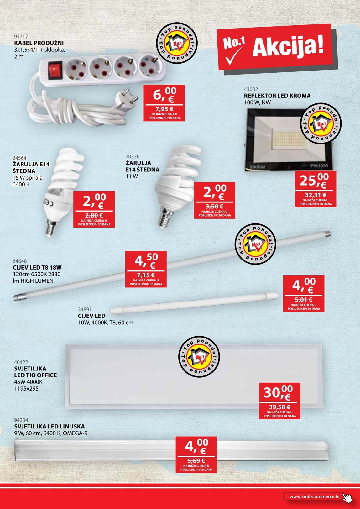 SMIT COMMERCE AKCIJA - TEHNIKA SNIZENJE SNIZENJA  KATALOG AKCIJA