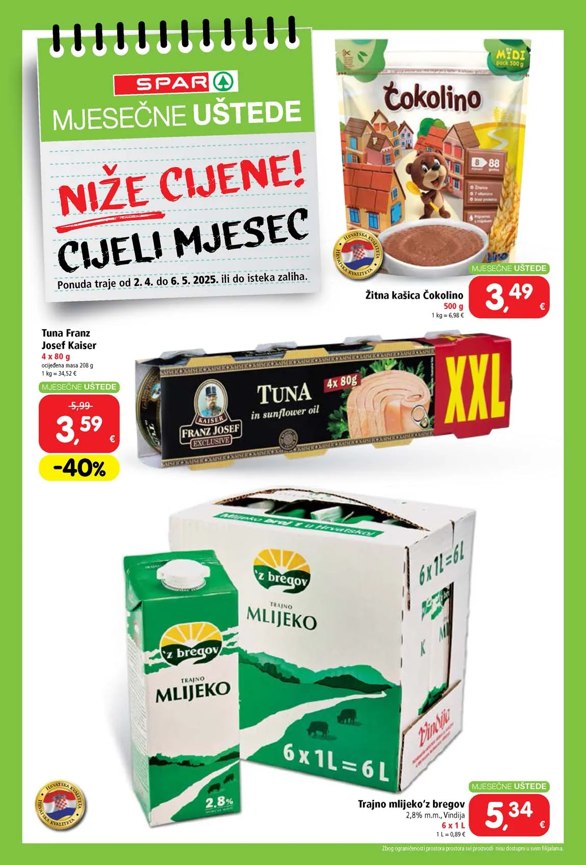 Katalog sniženja Spar