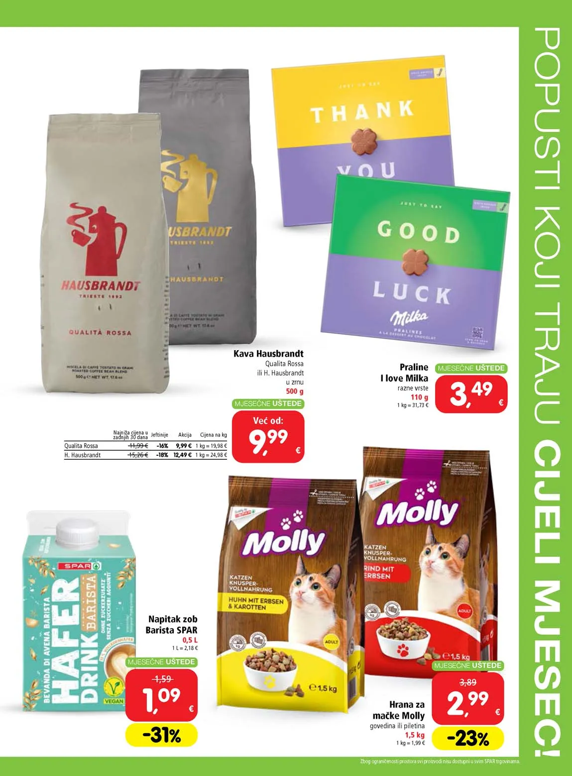 Katalog sniženja Spar