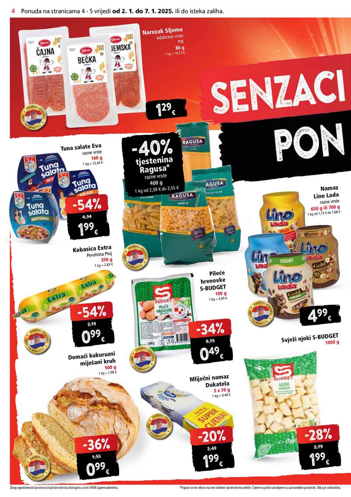 Katalog sniženja Spar