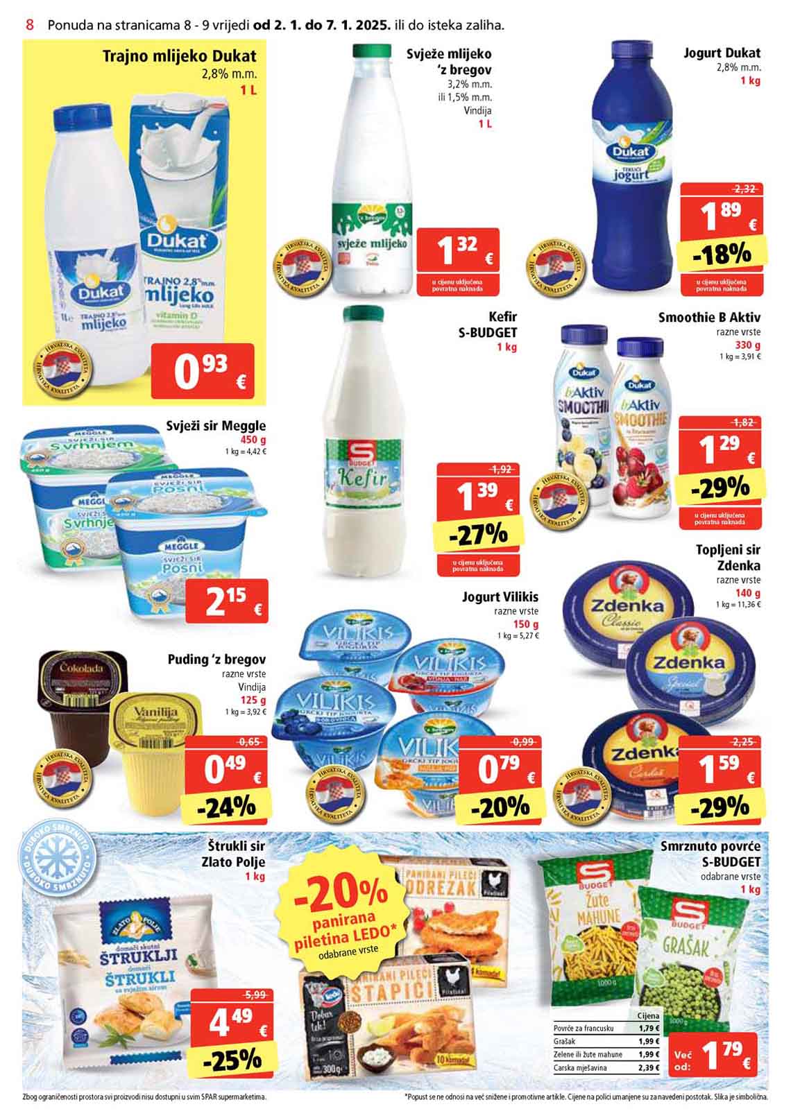 Katalog sniženja Spar