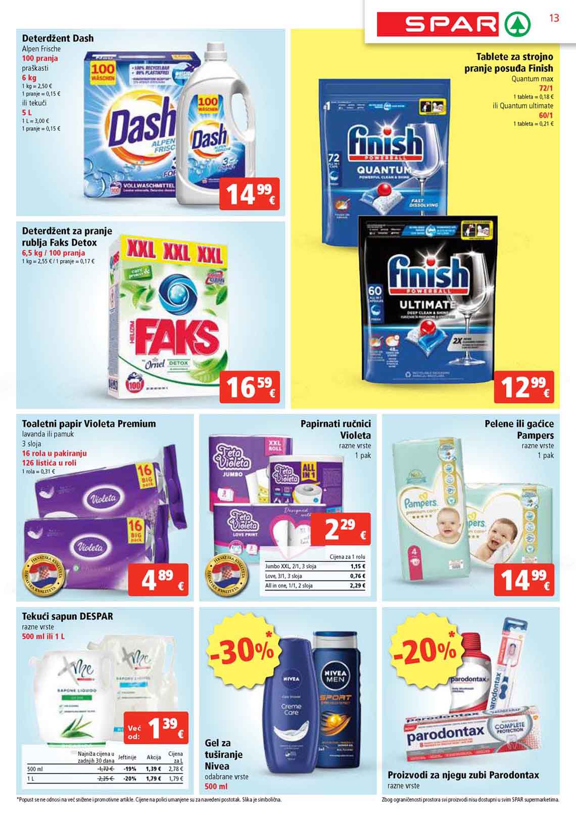 Katalog sniženja Spar