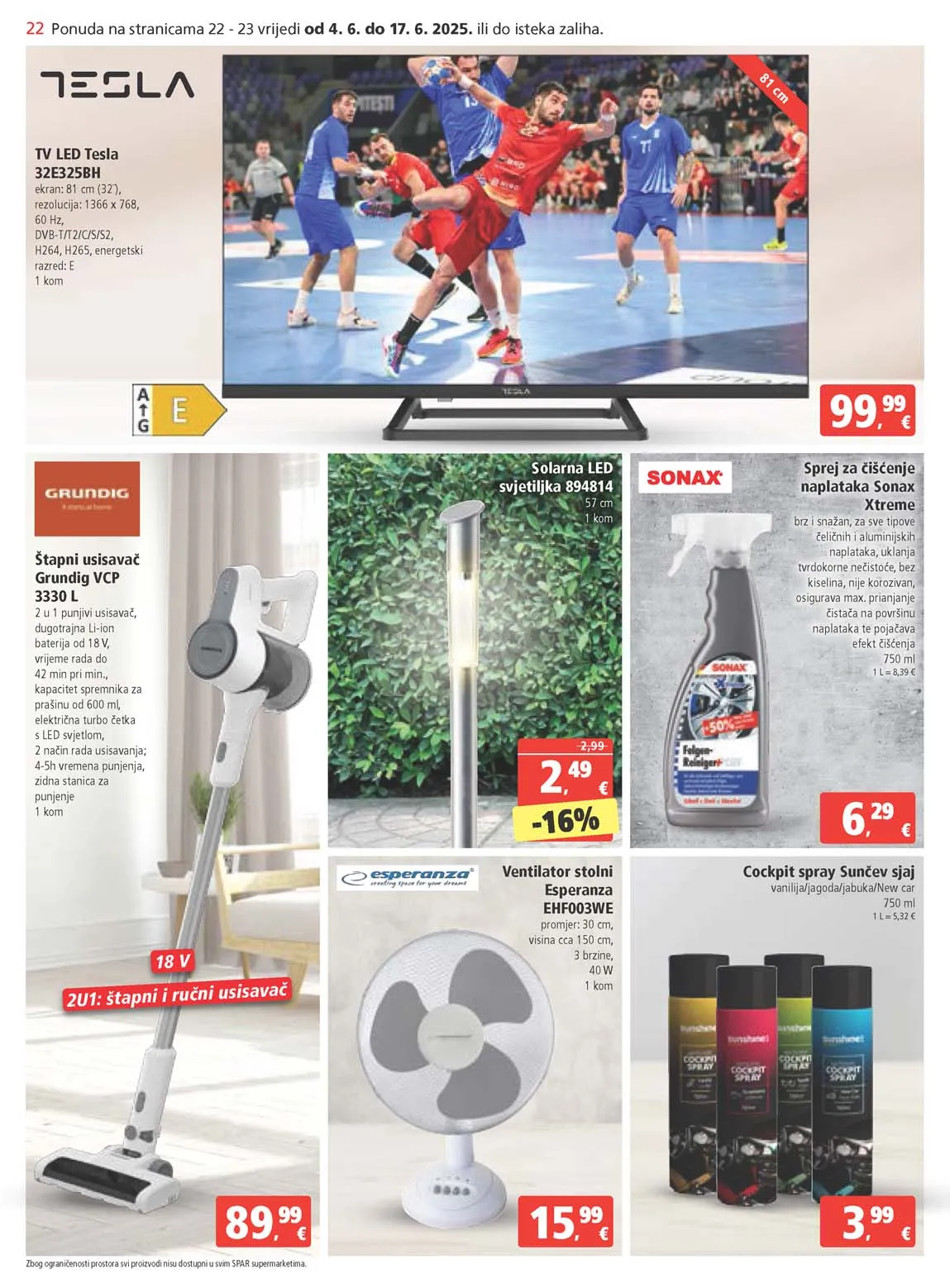Katalog sniženja Spar