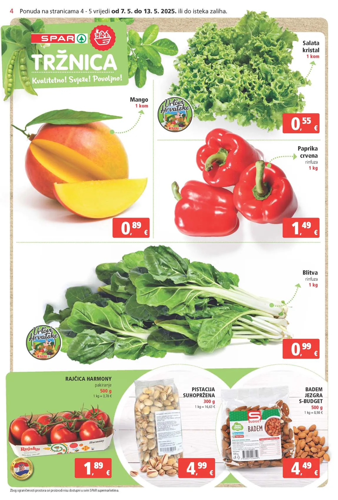 Katalog sniženja Spar