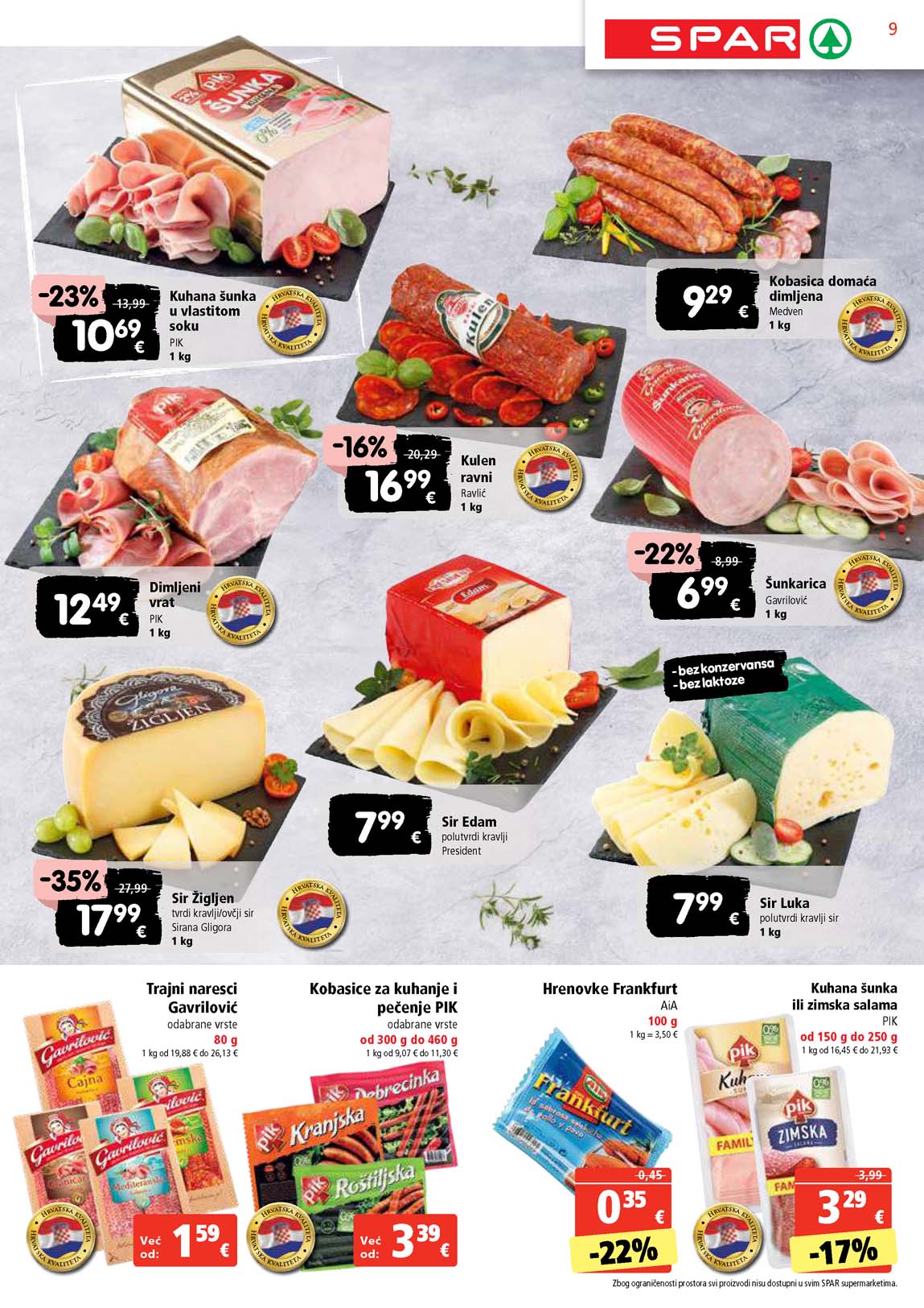 Katalog sniženja SPAR