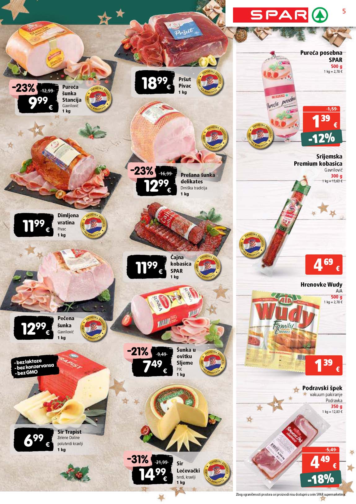 Katalog sniženja spar