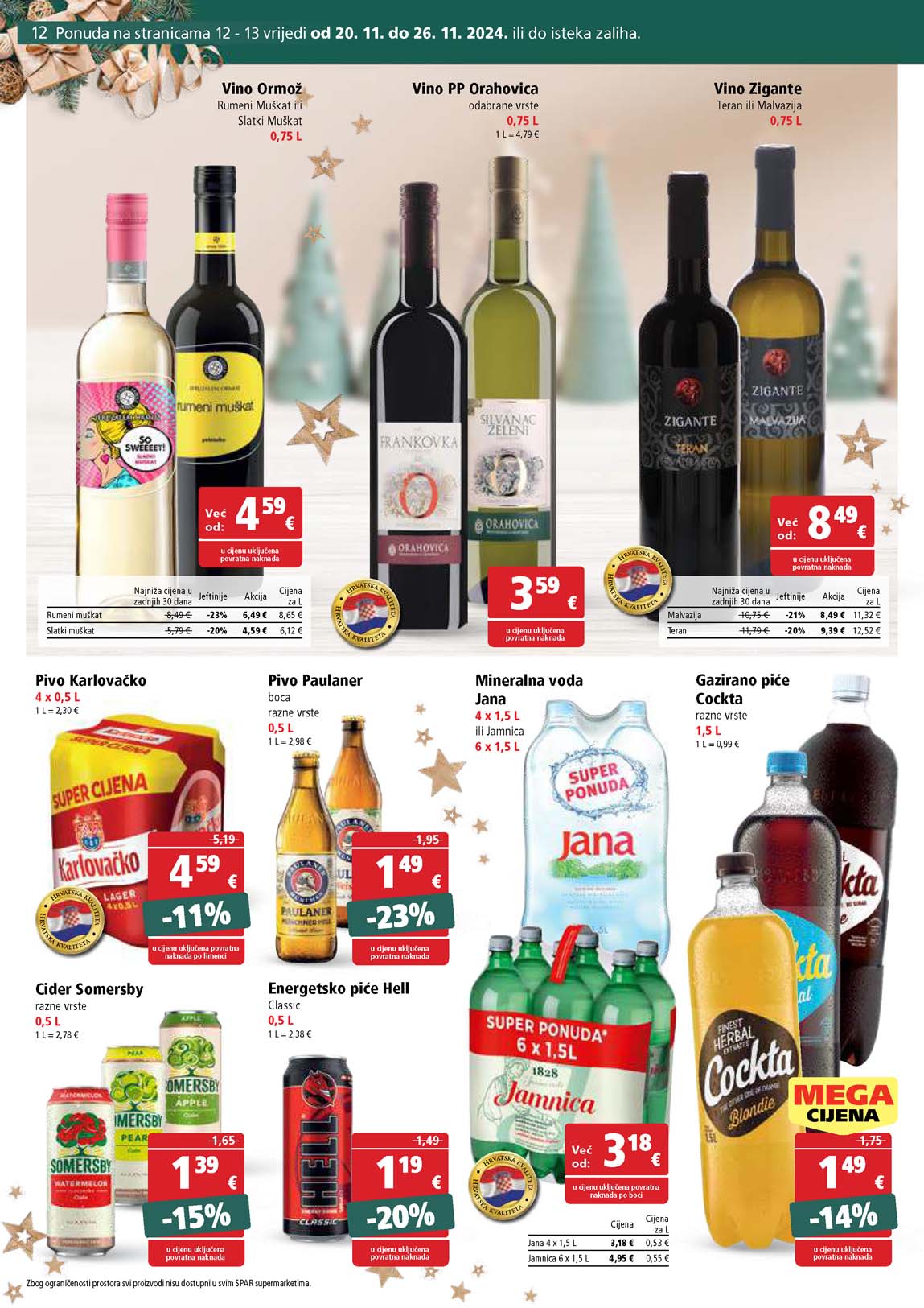 Katalog sniženja spar