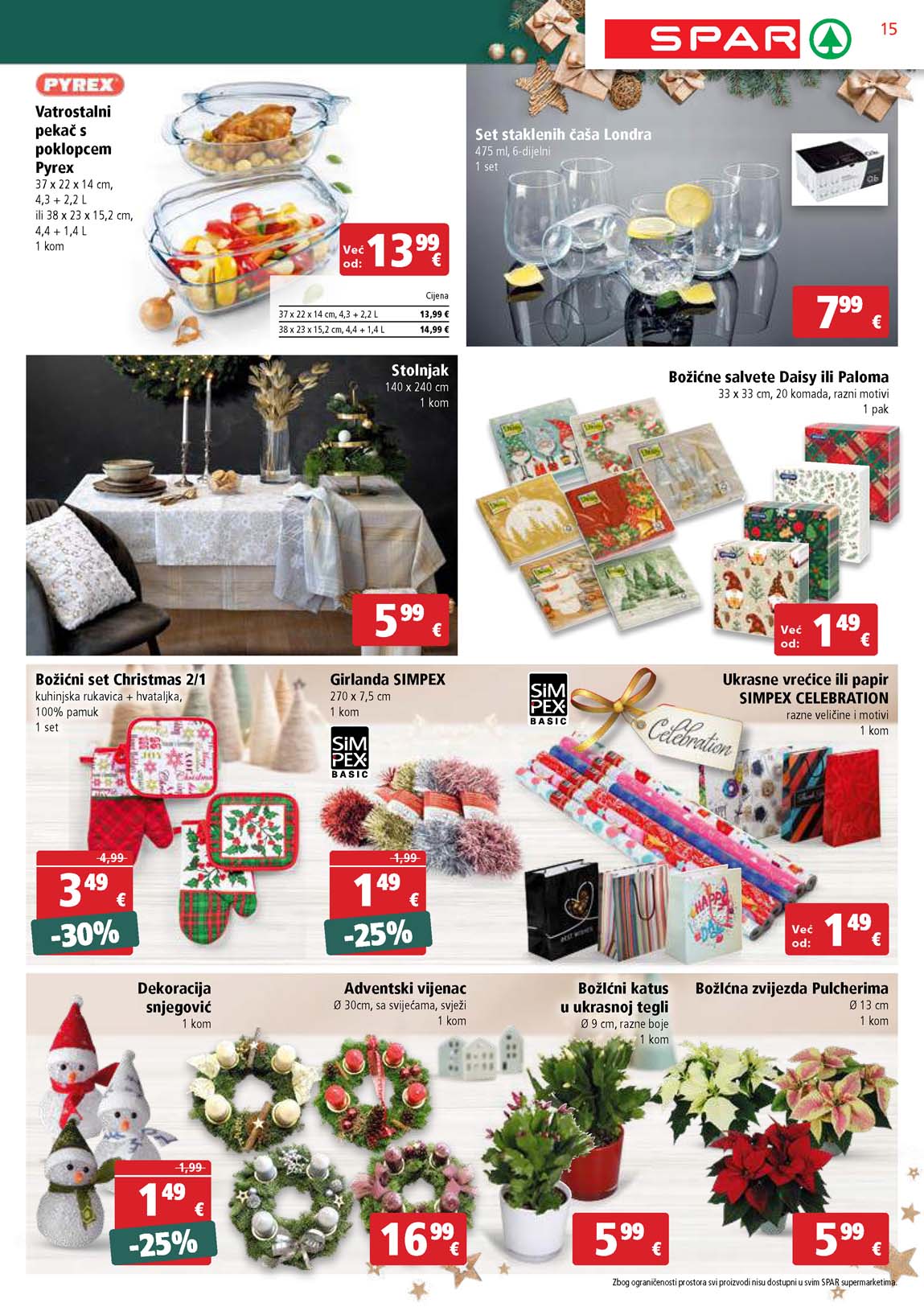 Katalog sniženja spar