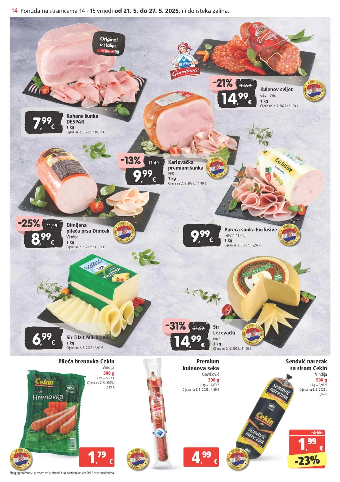 Katalog sniženja Spar