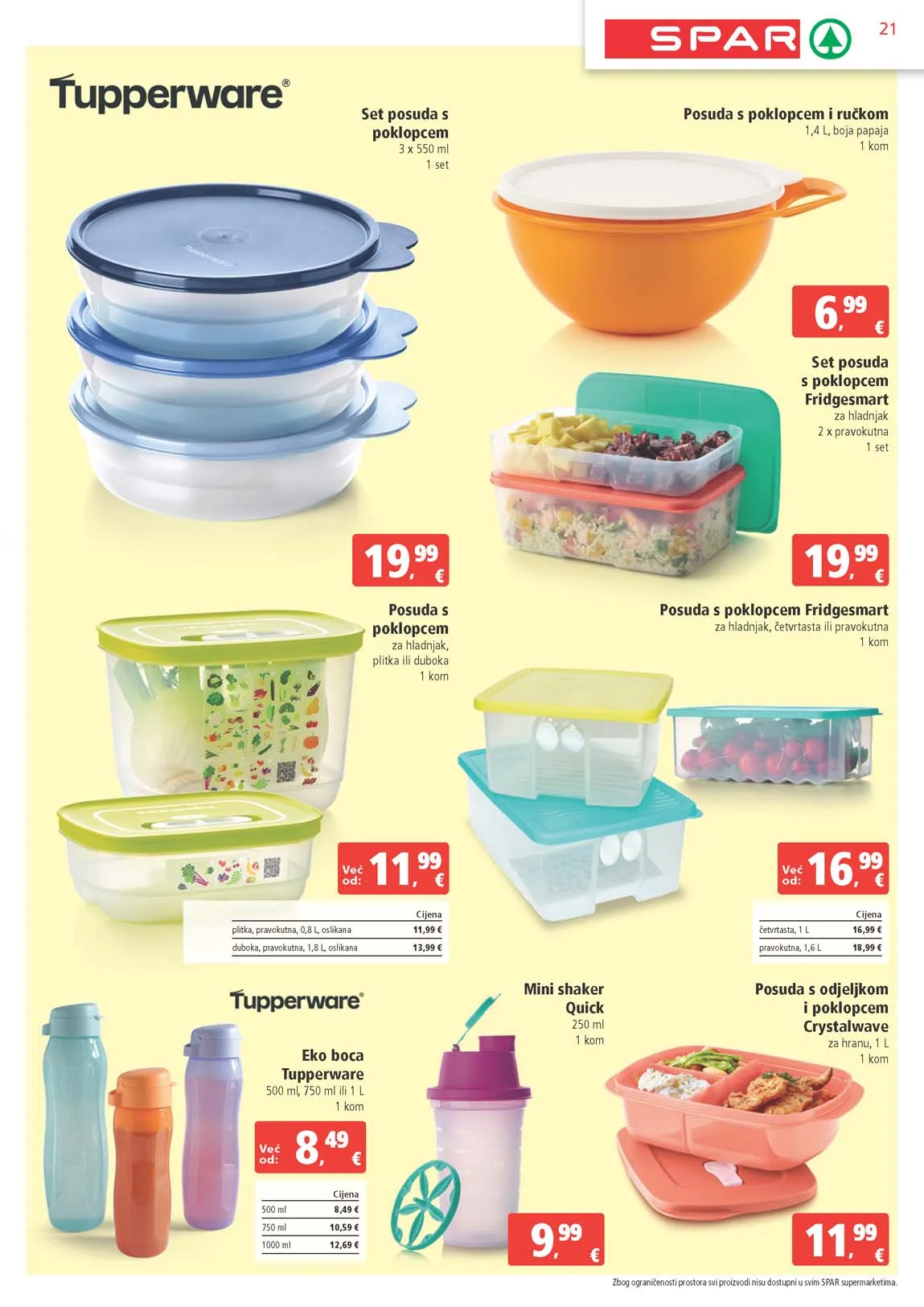 Katalog sniženja Spar