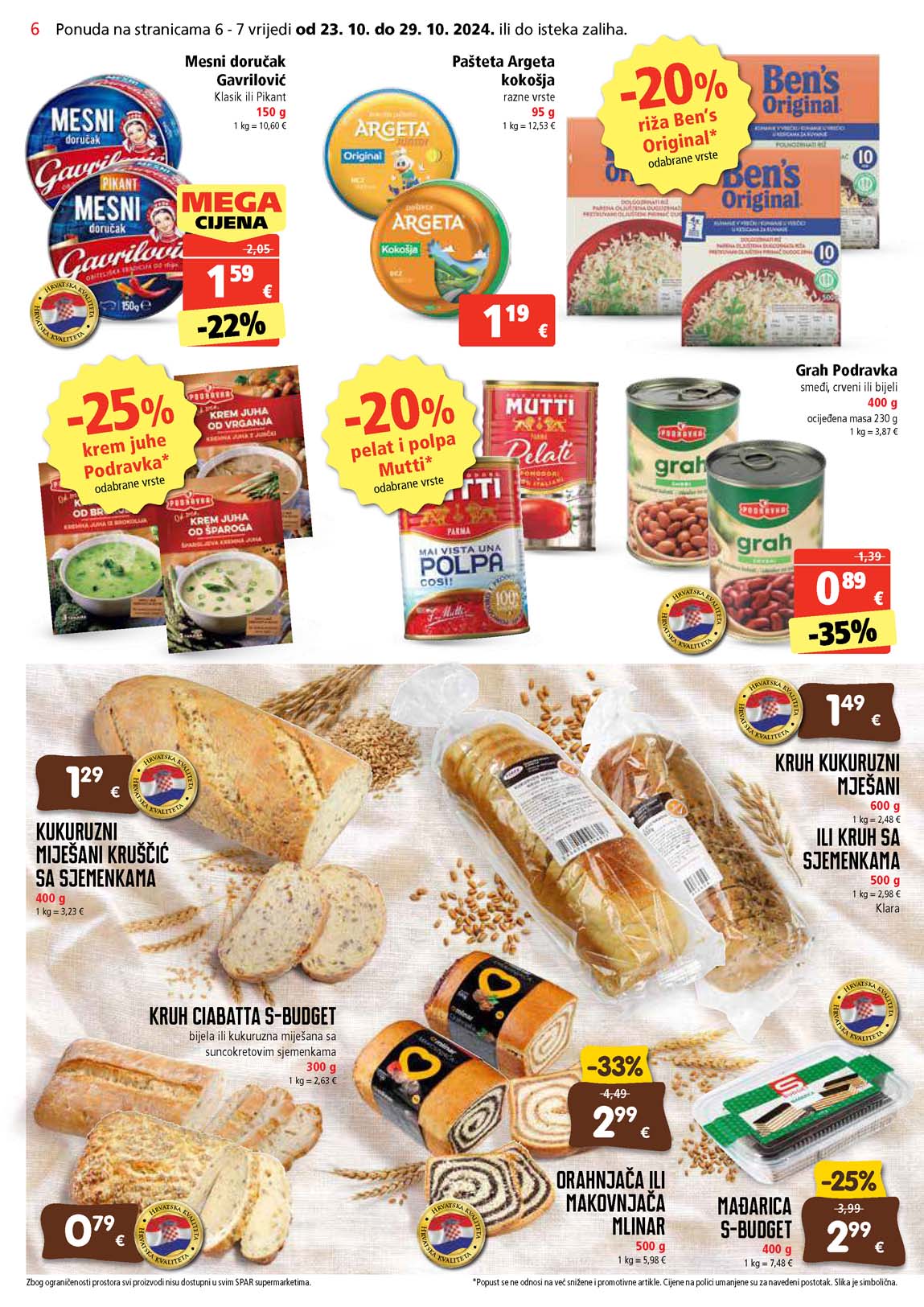 Spar katalog snizenja