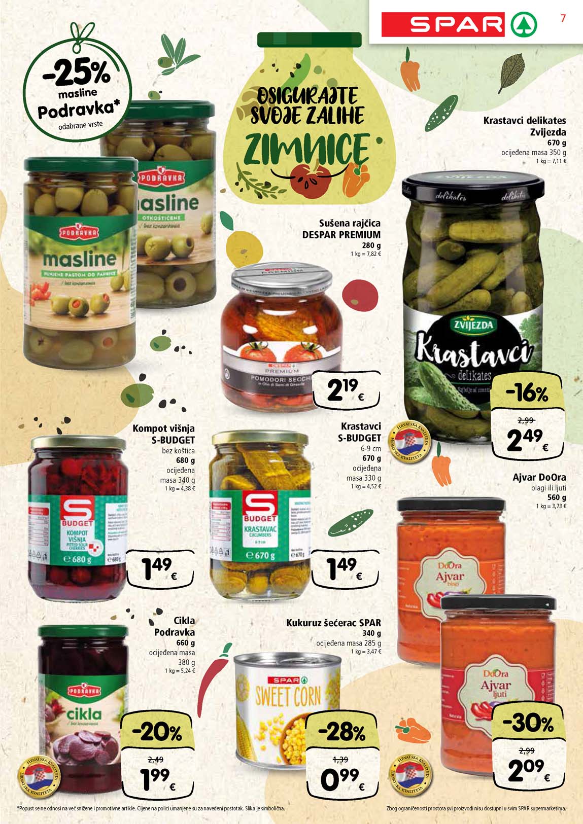 Spar katalog snizenja