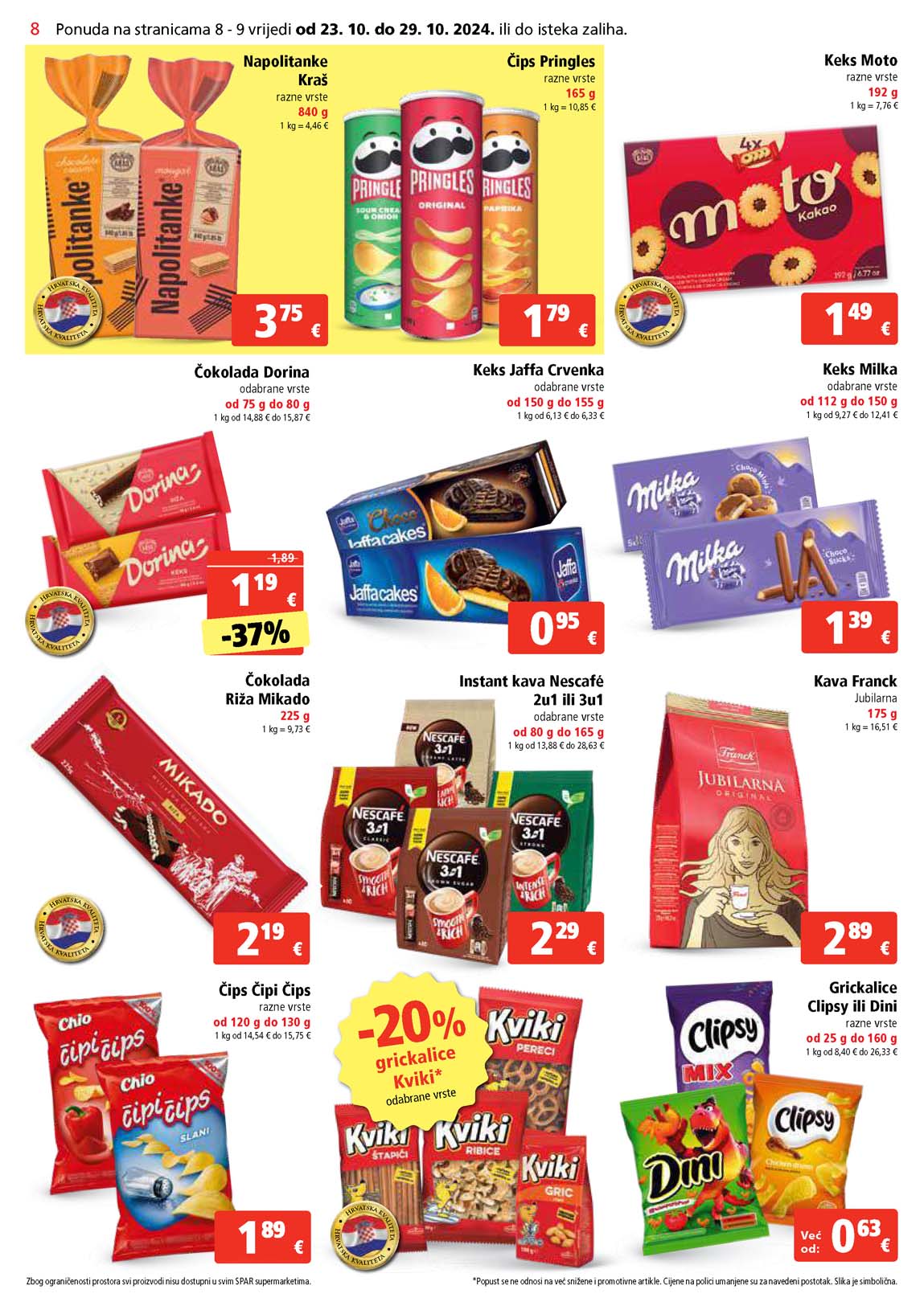 Spar katalog snizenja