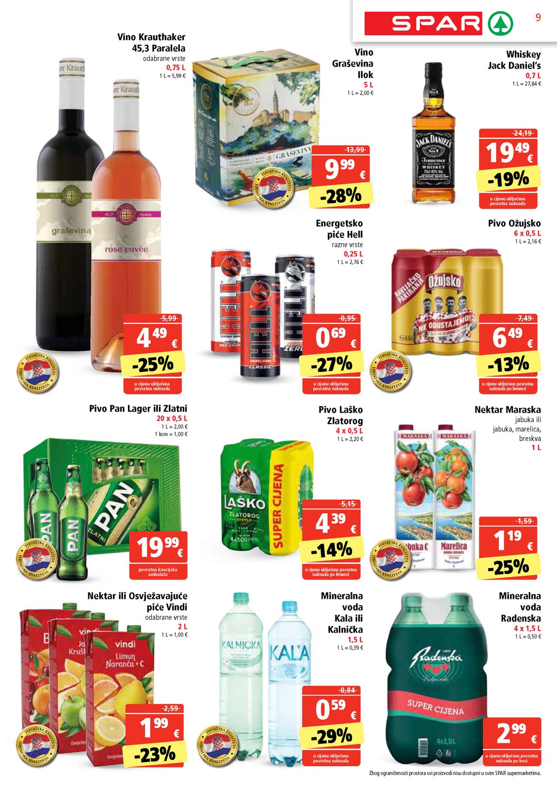 Spar katalog snizenja