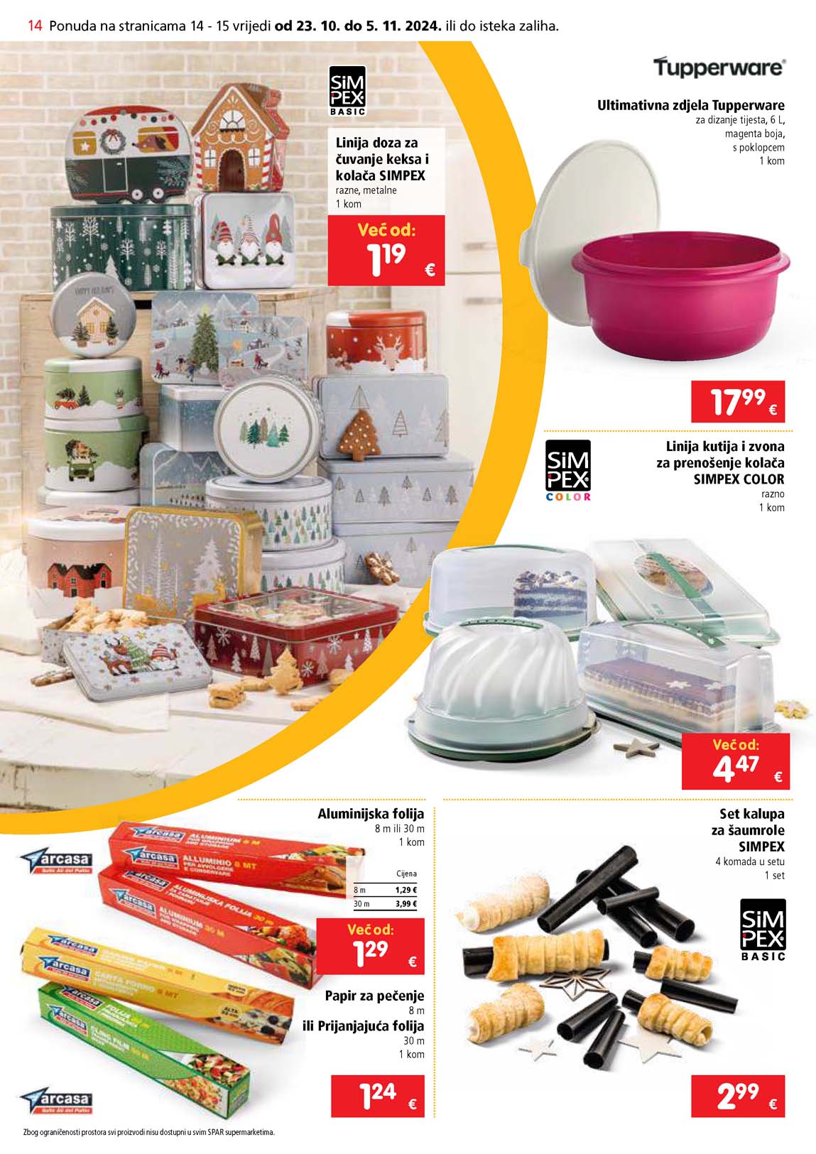 Spar katalog snizenja