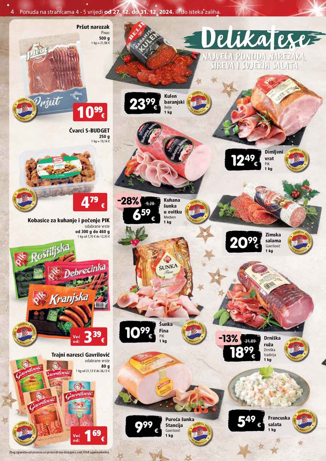 Katalog sniženja spar