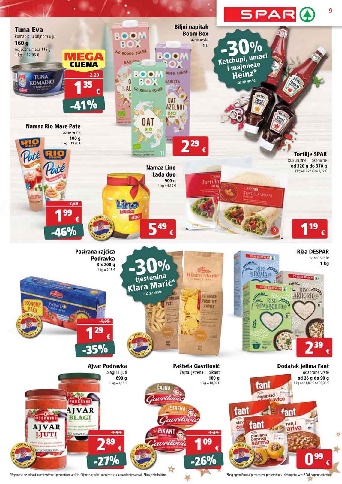 Katalog sniženja spar