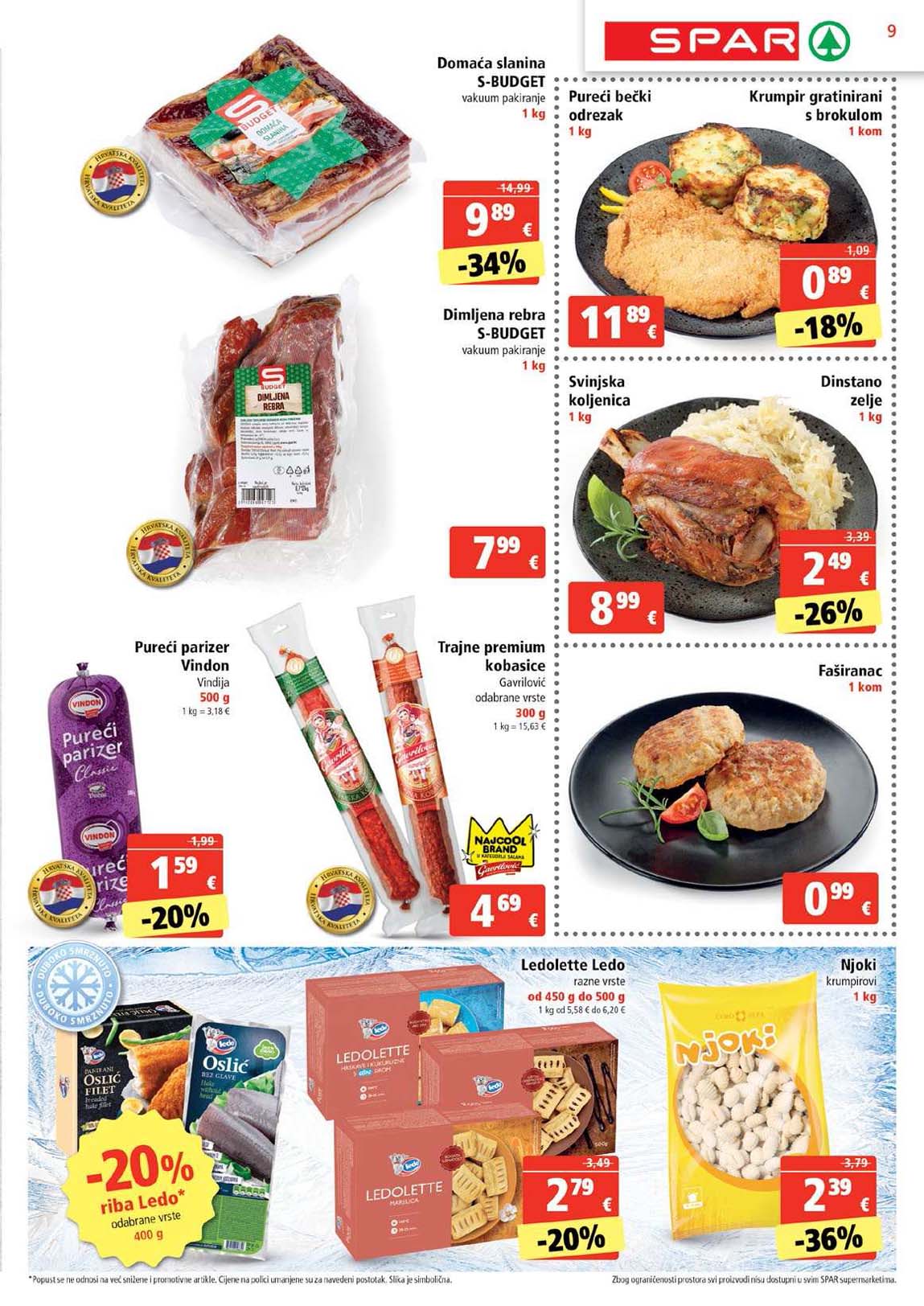 Katalog SPAR sniženja cijena 