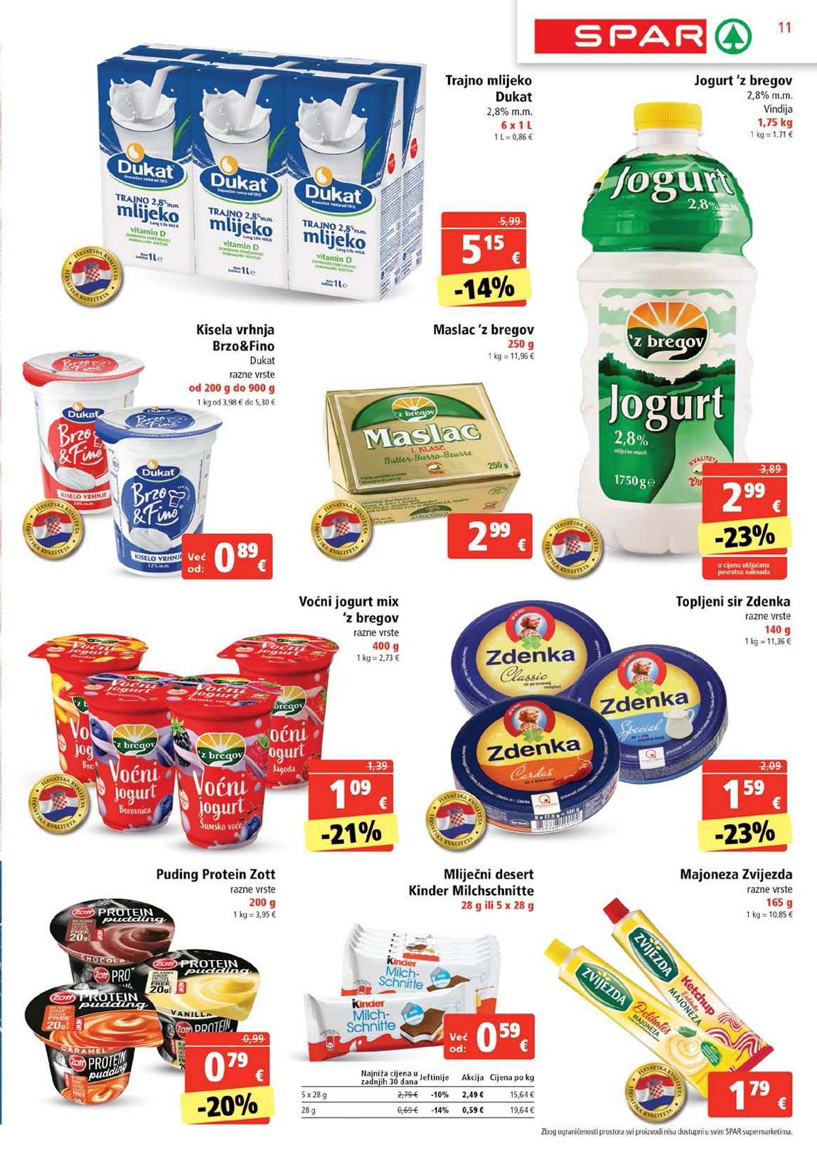 Katalog SPAR sniženja cijena 