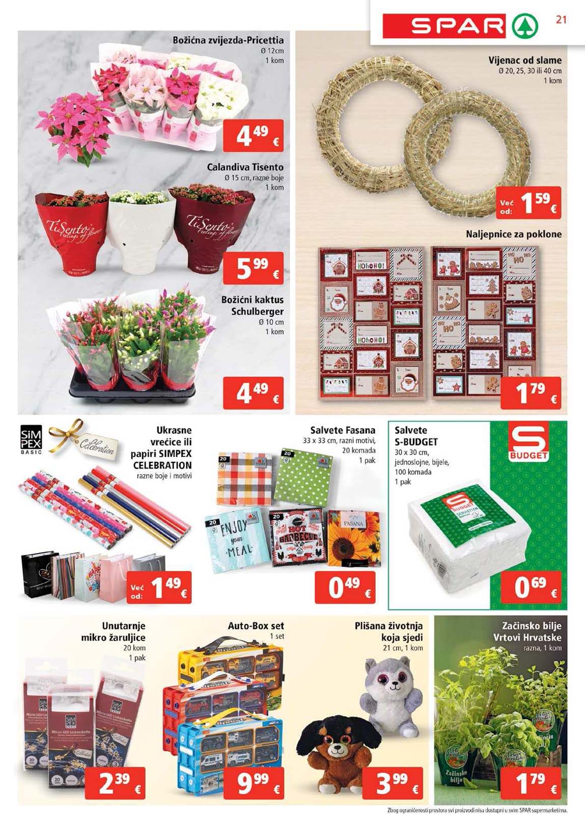 Katalog SPAR sniženja cijena 