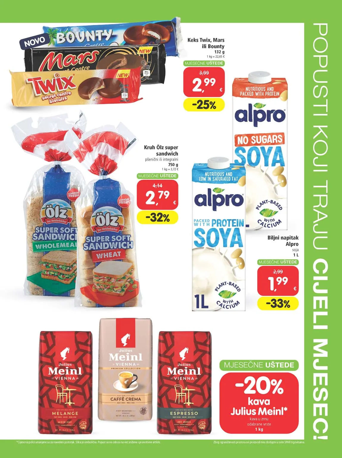 Katalog sniženja Spar