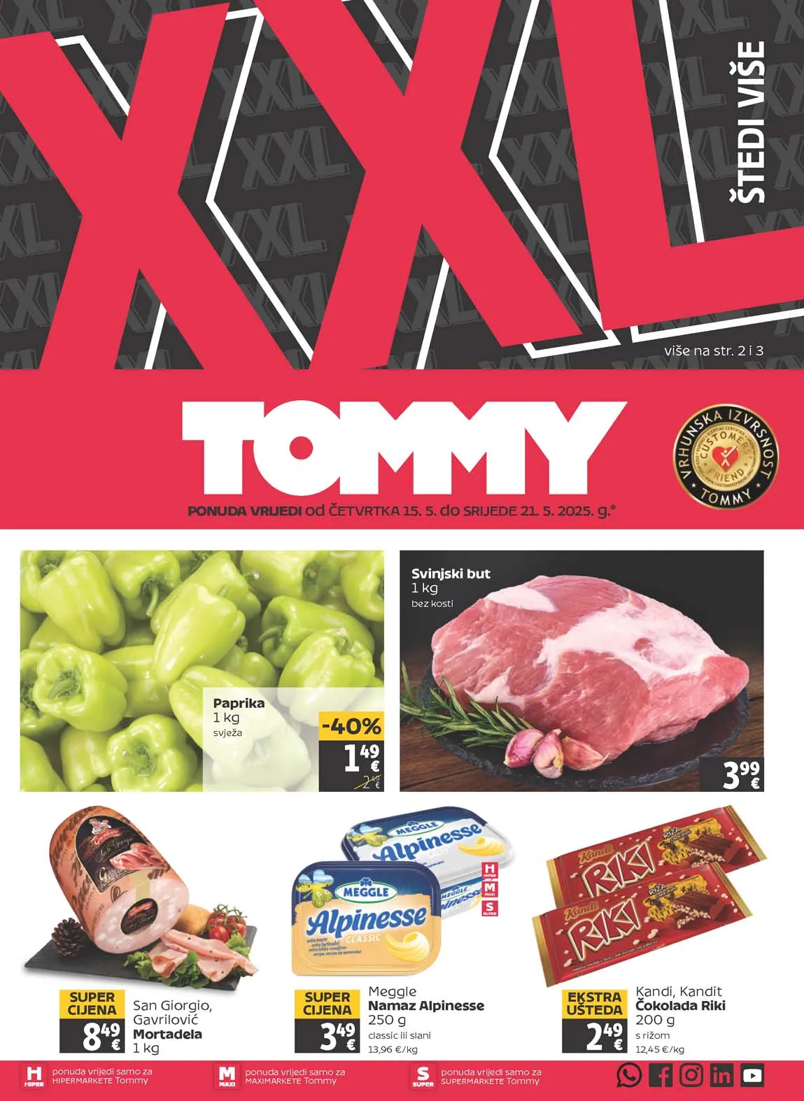 TOMMY Akcija Katalog sniženja do 21.05.2025