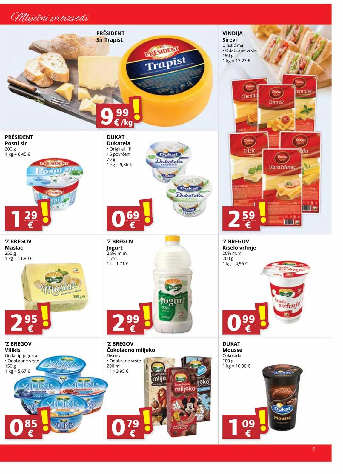 Sniženja Ultra gros katalog