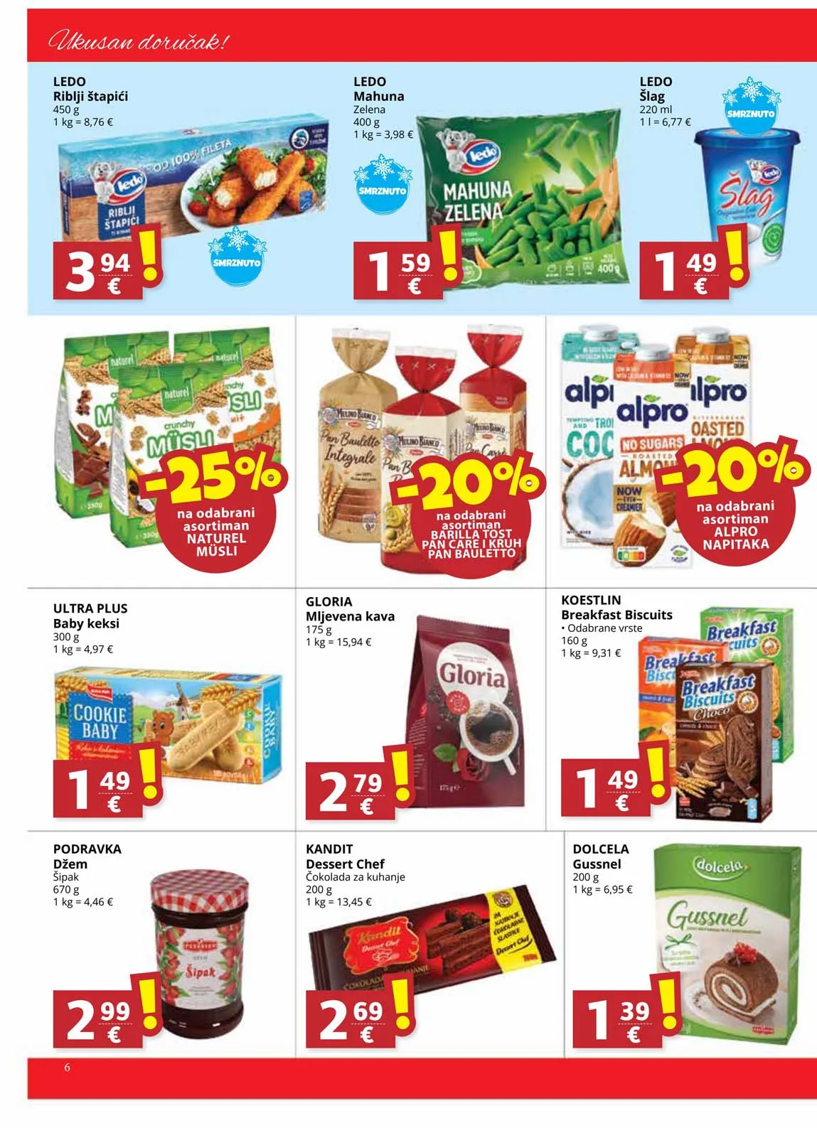 Sniženja Ultra gros katalog