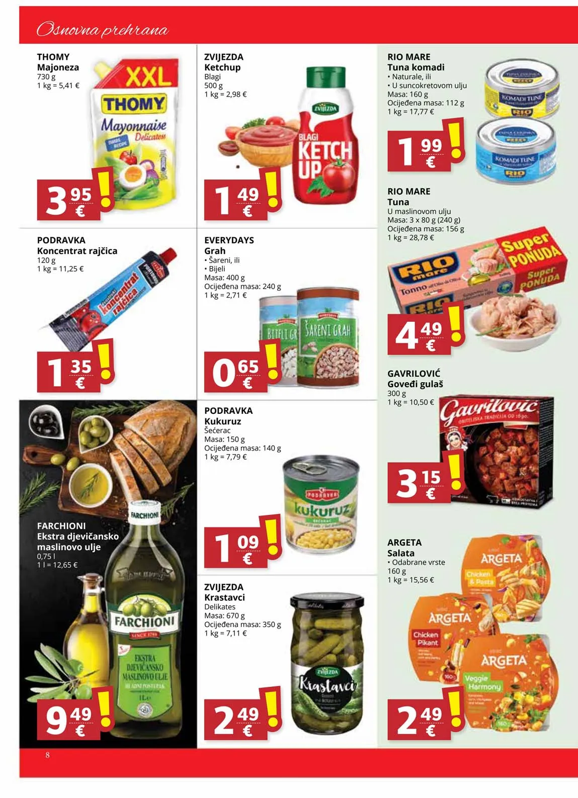 Sniženja Ultra gros katalog