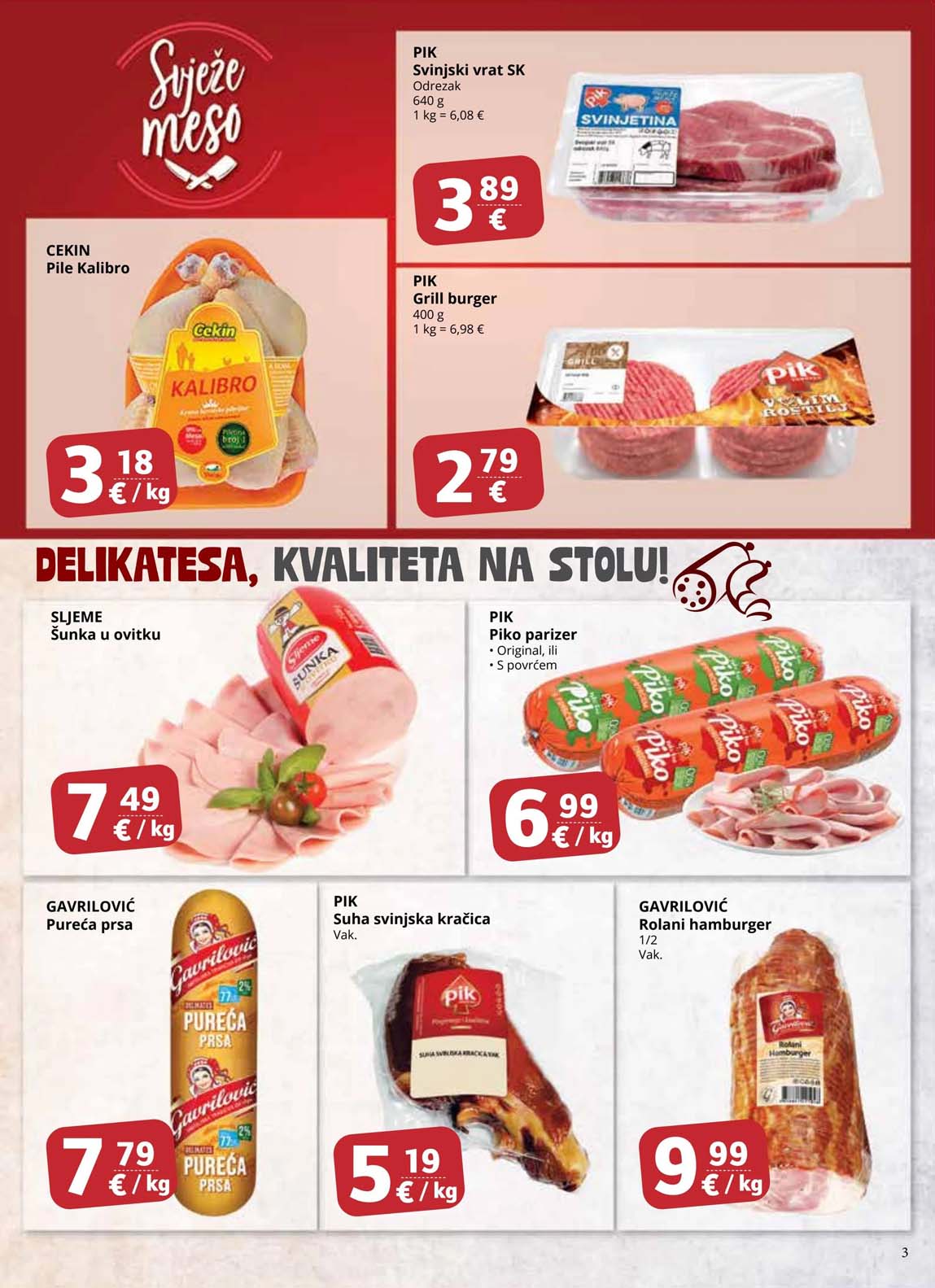 Sniženja Ultra gros katalog