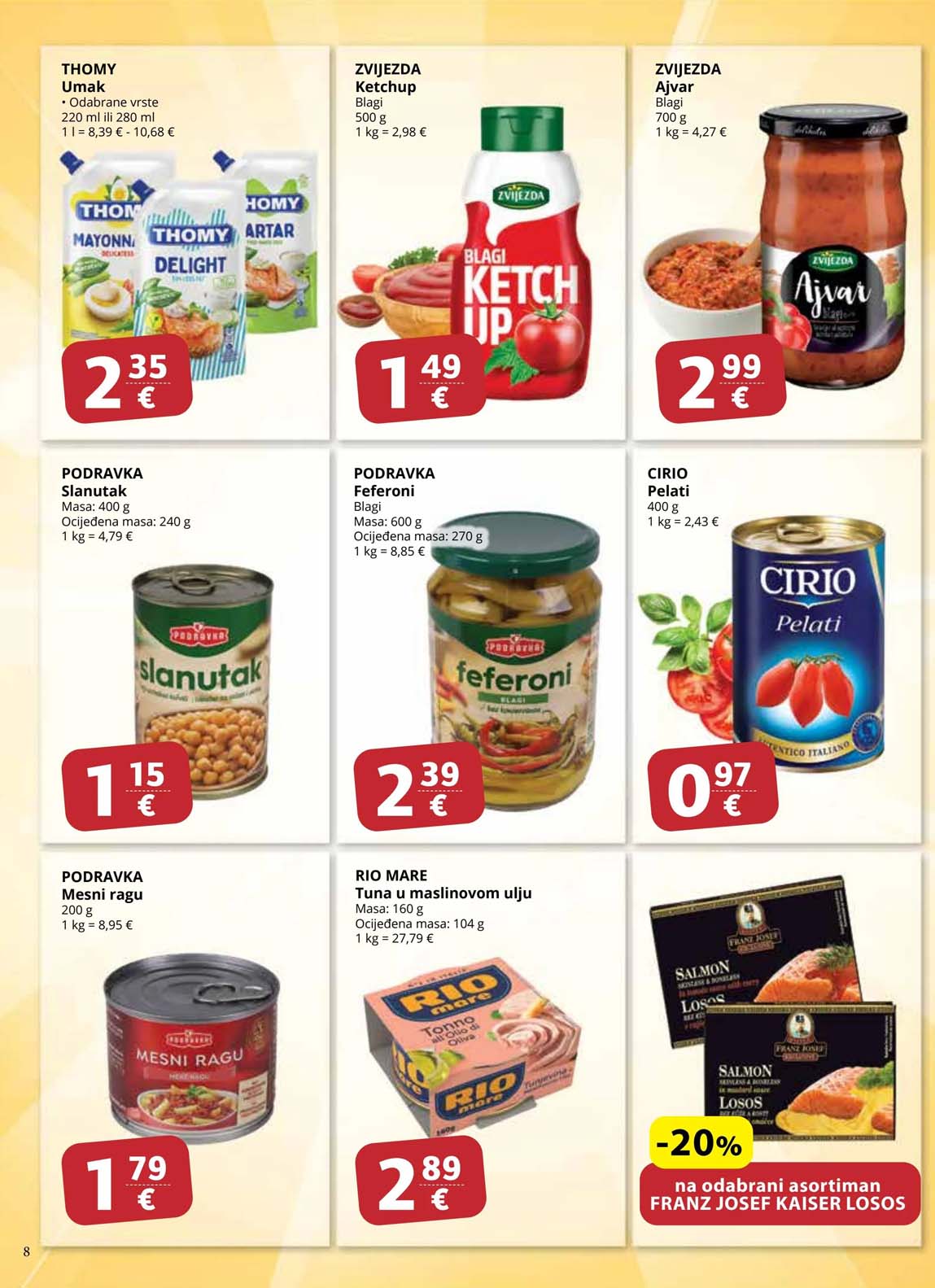 Sniženja Ultra gros katalog