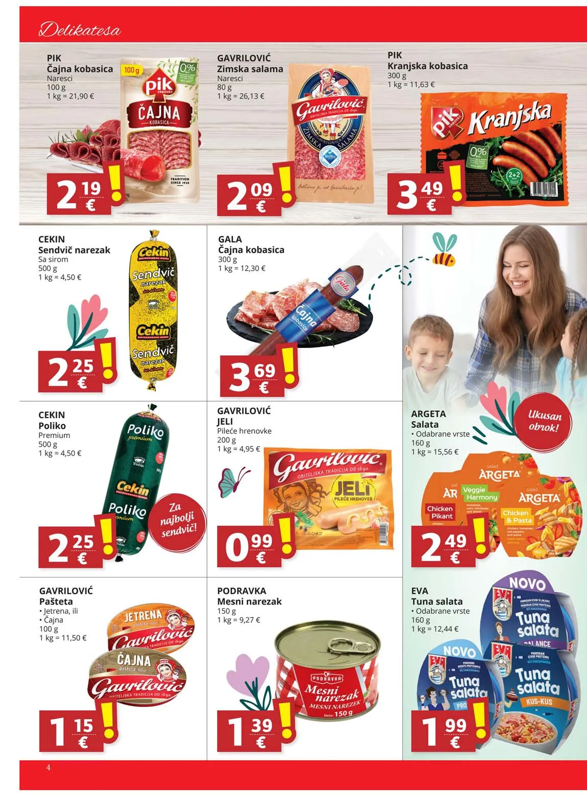 Sniženja Ultra gros katalog