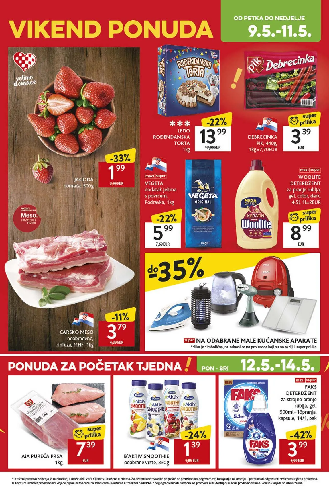 Konzum vikend akcija 