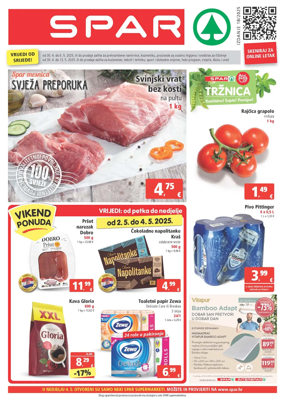 SPAR katalog sniženja do 06.05.2025