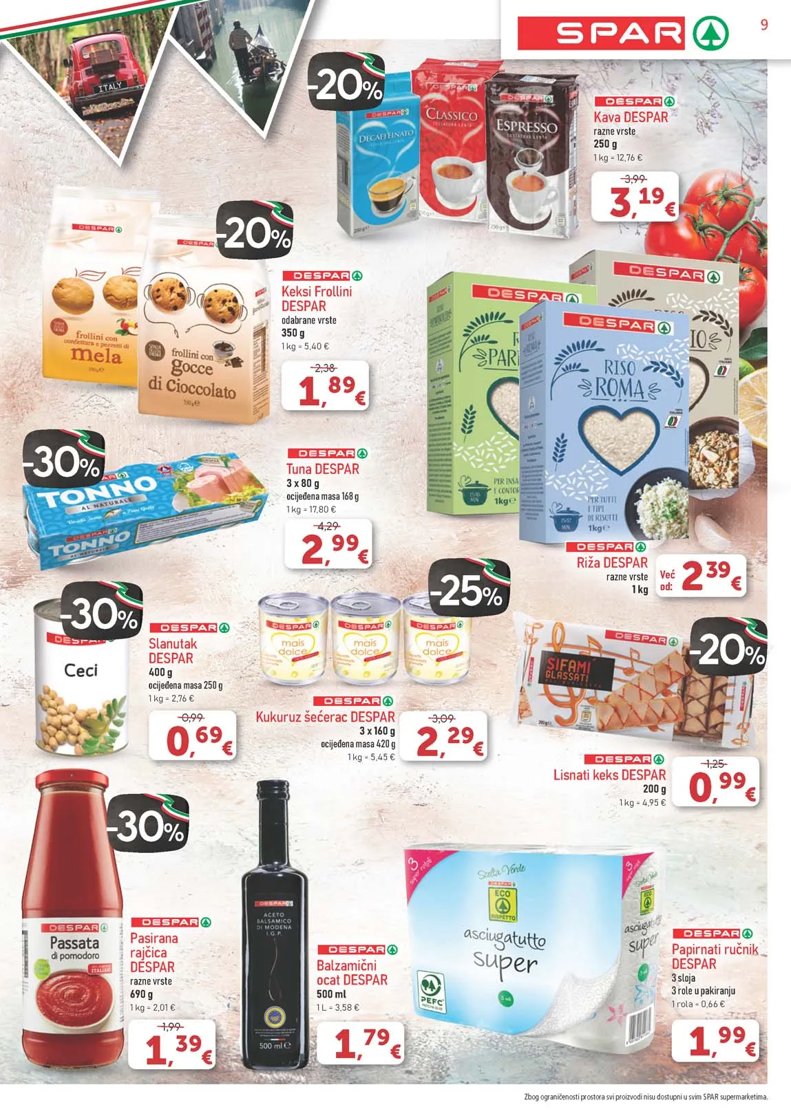 Katalog sniženja Spar