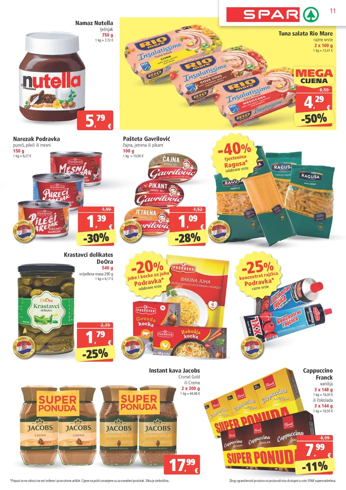 Katalog sniženja Spar