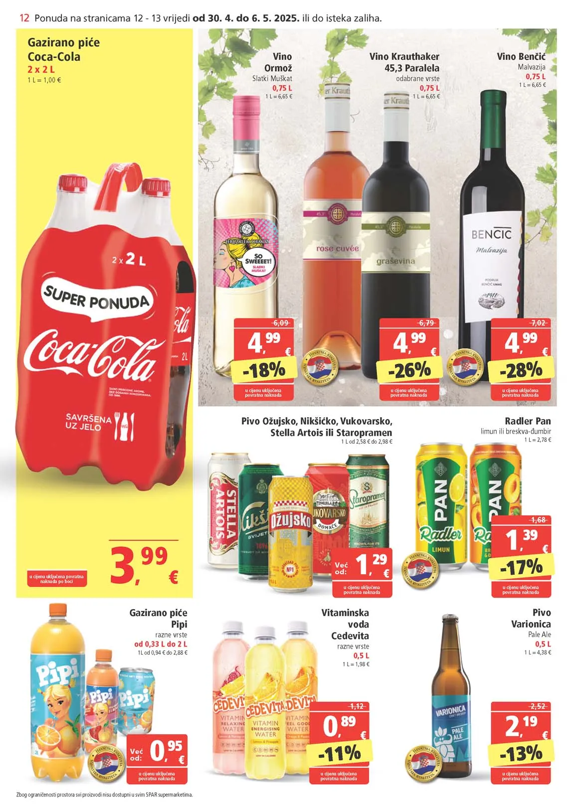 Katalog sniženja Spar