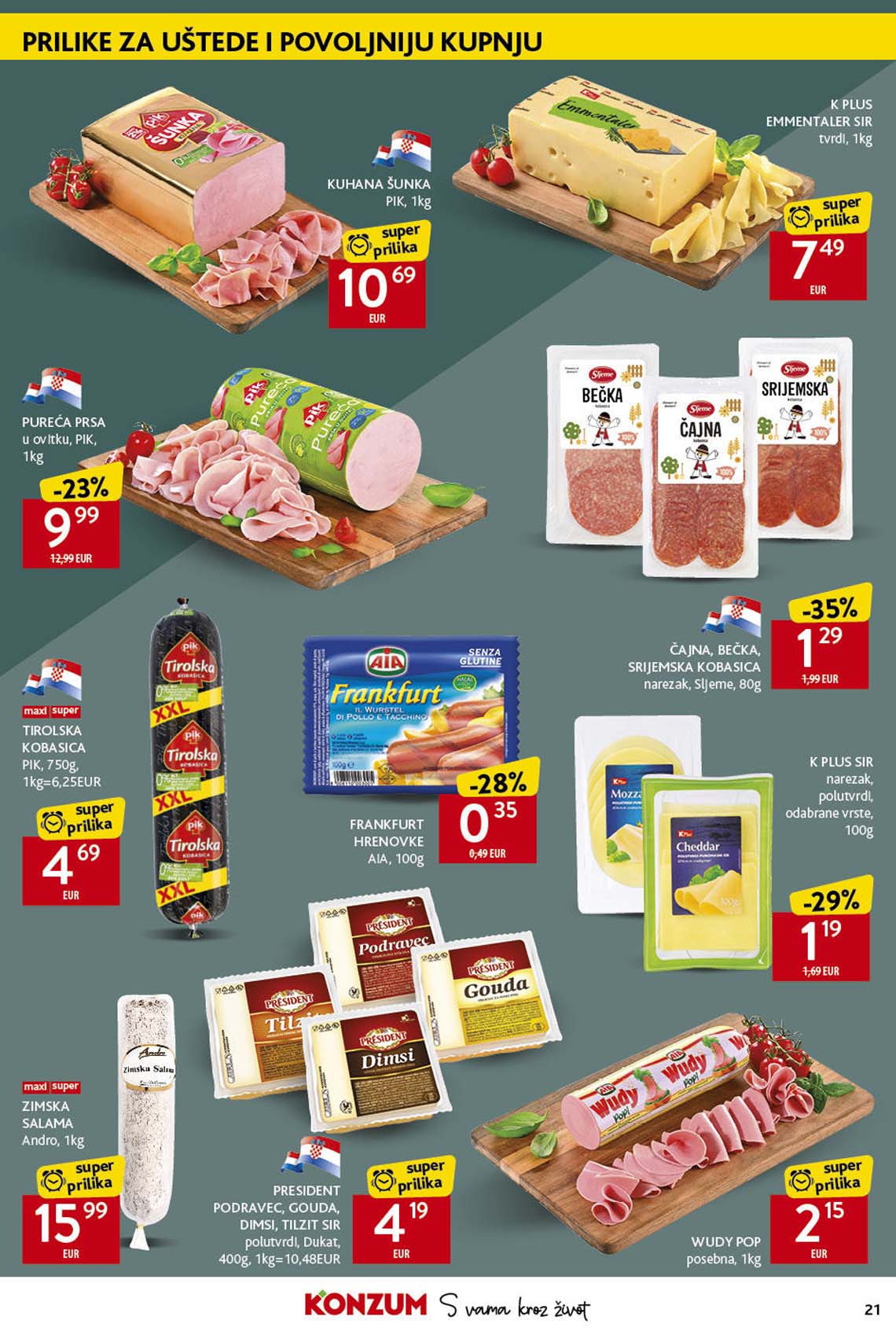 KONZUM KATALOG AKCIJA POPUSTI 