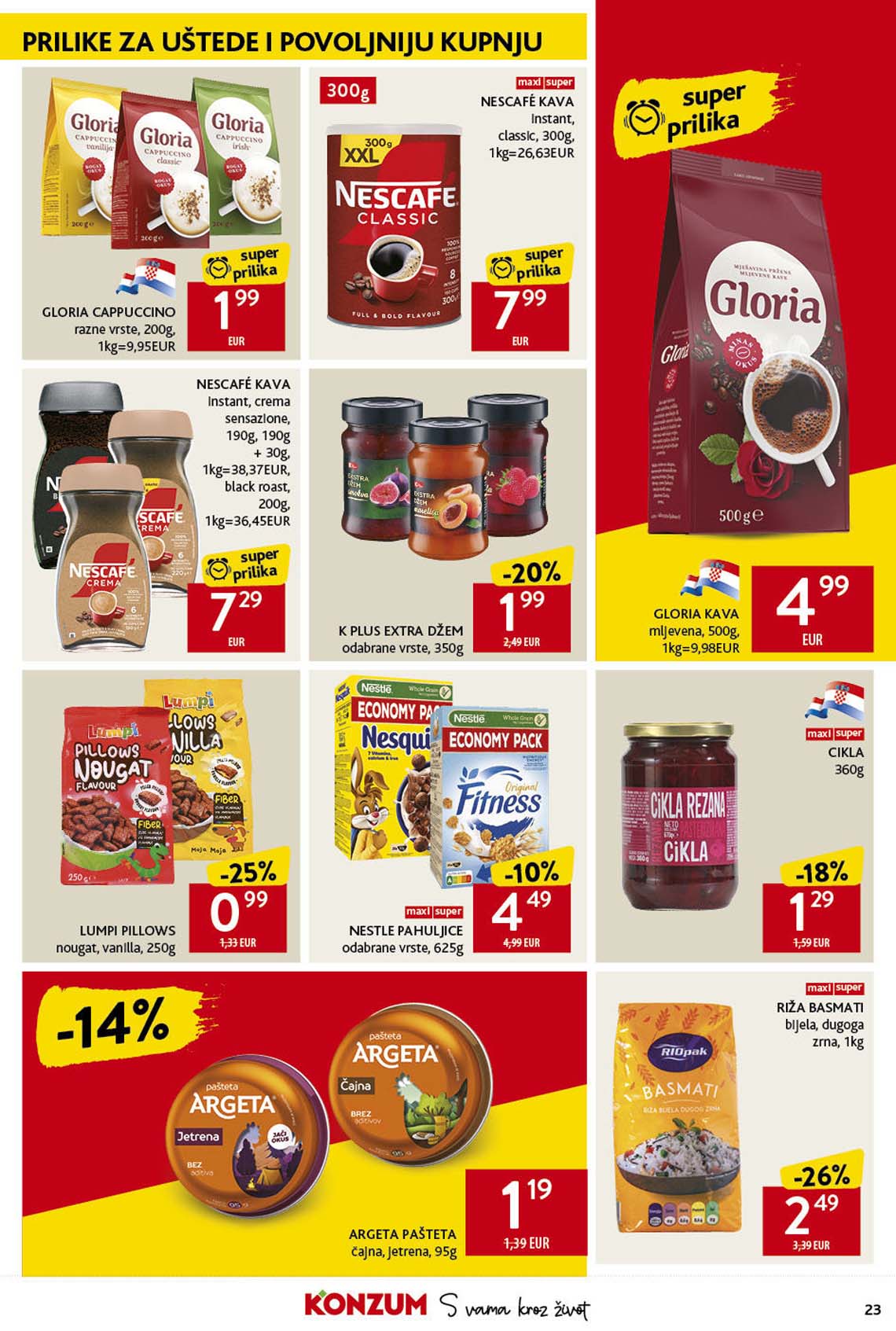 KONZUM KATALOG AKCIJA POPUSTI 