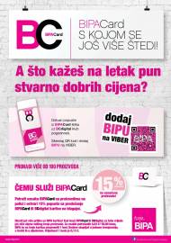 BIPA CARD LETAK - AKCIJA SNIŽENJA DO 31.12.2023 