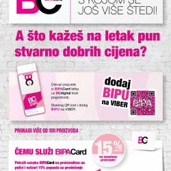 BIPA CARD LETAK - AKCIJA SNIŽENJA DO 31.12.2023 